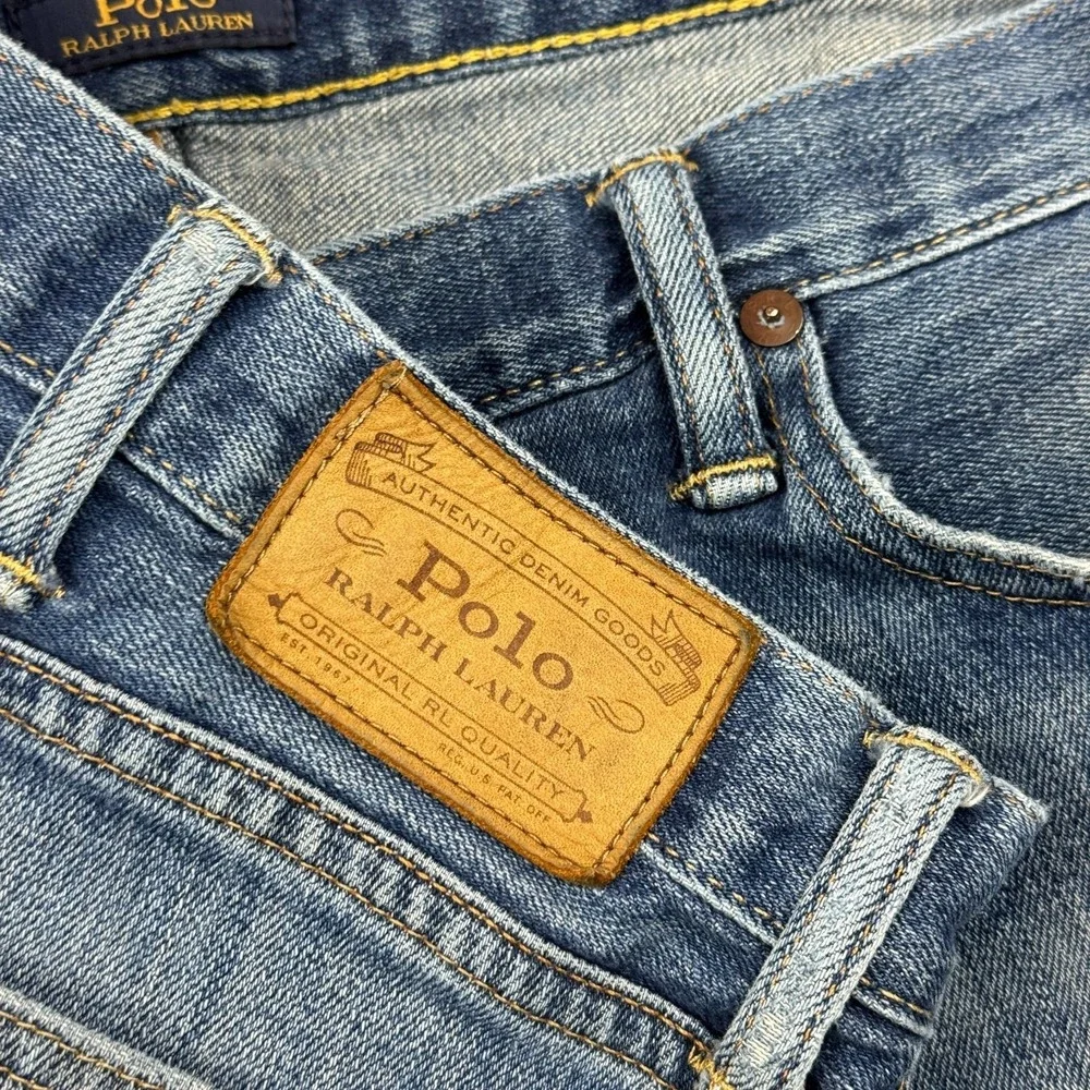 Polo Ralph Lauren Jeans Mens 38x30 Fits 38x29 Denim Straight Leg Medium Wash